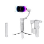 Basics Foldable 3-Axis Gimbal Stabilizer with Object Tracking – Light Grey