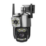 DDLC 4MP Ultra HD Dual Lens WiFi PTZ Security Camera (Dual Lens PTZ)