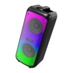 Beats 48W Bluetooth Party Speaker – Immersive Sound with RGB Lights (Midnight Black)